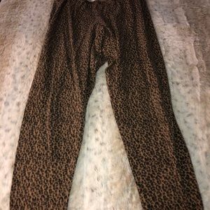 Old Navy Leggings Leopard Animal Print